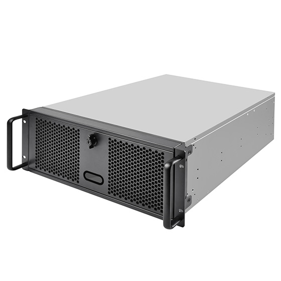 SilverStone RM400 4U Rack Server-Gehäuse Schwarz