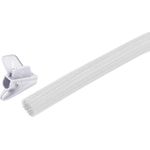 shiverpeaks ®--Flexibler Kabelkanal Set, 19mm, weiß, 7,5m (BS18-35066)
