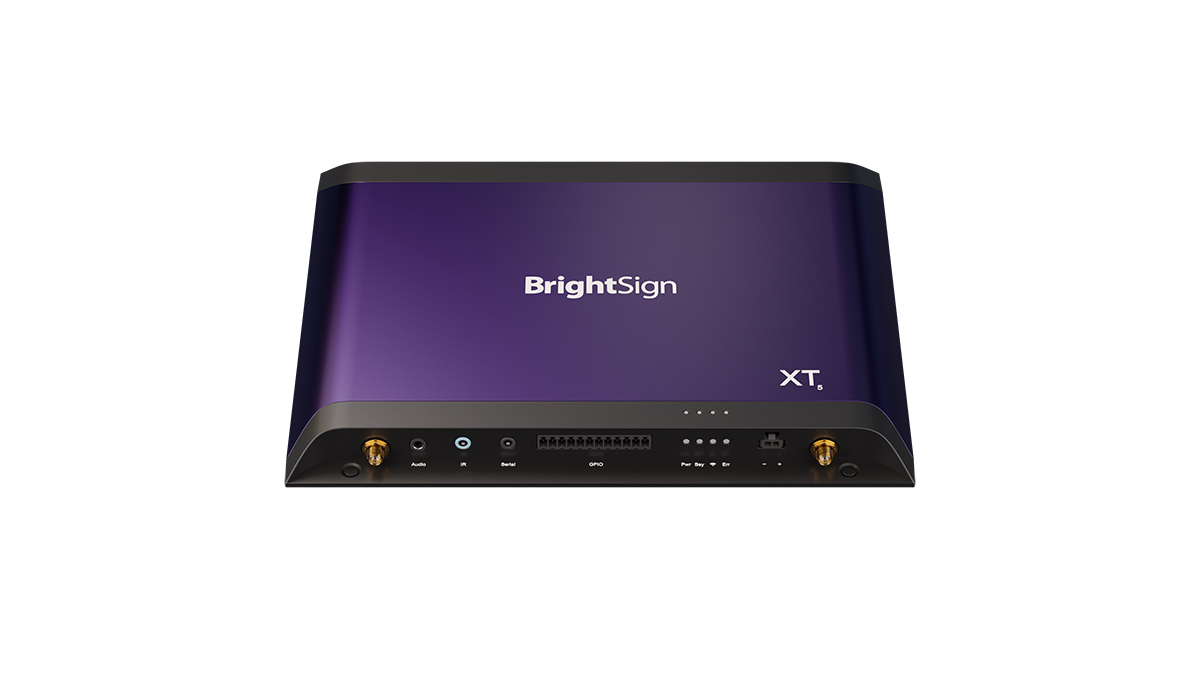 BrightSign XT5 XT245 Digital Signage Player 8K HDMI LAN PoE+