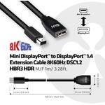 Club 3D DisplayPort-Verlängerungskabel (CAC-1121)