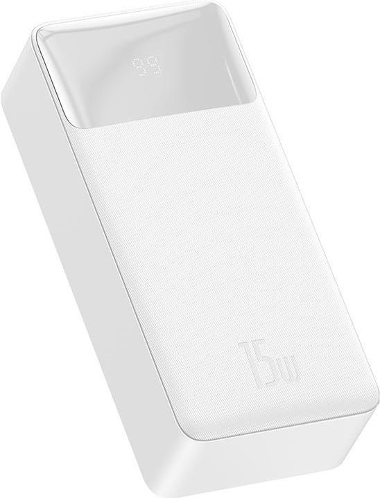 BASEUS POWERBANK BIPOW 30000MAH 15W WEISS OS (PPBD050202)