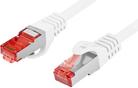 Lanberg Patchkabel CAT.6 S/FTP LSZH CU 0,5m Fluke Zert. wß (PCF6-10CU-0050-W)