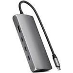 Satechi USB-C Multiport Adapter 8K with Ethernet V3 space grey (ST-P8KEM)