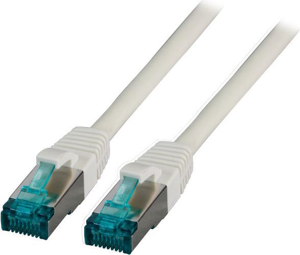 EFB-Elektronik RJ45 Patchkabel Cat.6A S/FTP LSZH grau 0,25m Hersteller: EFB Elektronik (MK6001.0,25G)