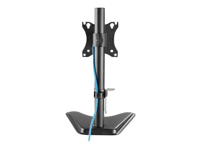 Manhattan Monitorständer 462037 17"–27" bis 7 kg höhenverstellbar Schwarz
