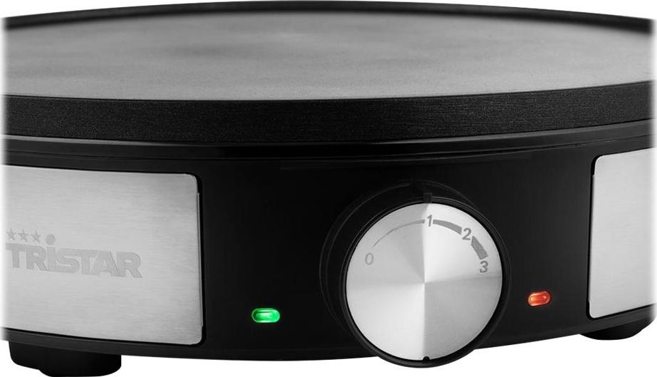 Tristar BP-2638 Crêpes-Maker 1,2 kW Silber