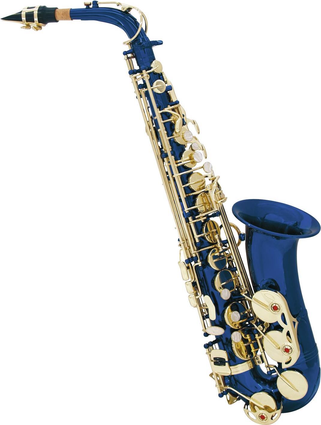 DIMAVERY SP-30 Eb Altsaxophon, blau (26502370)