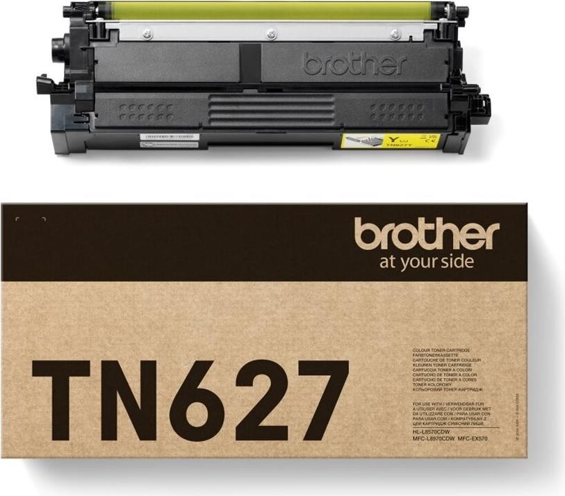 BROTHER Toner gelb f.MFC-L8970/ HL-L8570 ca. 10.000 S. (TN627Y)