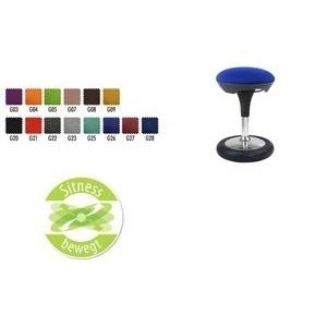 Topstar Hocker "Sitness 50,80cm (20"), apfelgrün (100% Polyolefin) Sitzhöhenverstellung, Standfuß gelagert auf Gummireifen (SI69 G05)