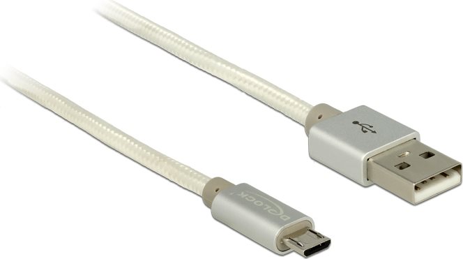 DELOCK Kabel USB 2.0 A Stecker > USB 2.0 Micro