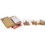 ColomPac Versandtasche, aus brauner Wellpappe Innenmaße: (B)530 x (T)720 x (H)-50 mm - 20 Stück (CP 010.10)