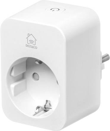 Deltaco Smart Home Stecker Verbrauchsmonitor 16A weiß (SH-P01E16)