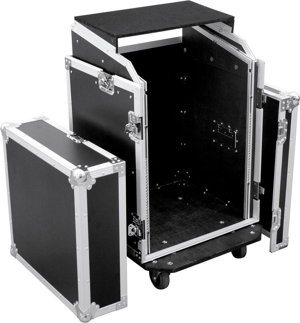 ROADINGER Spezial-Kombi-Case LS5 Laptop-Rack, 14HE (3011000N)