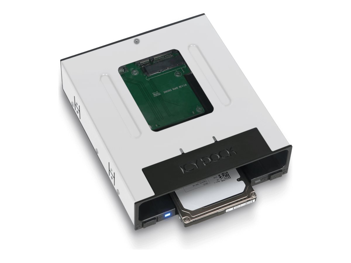 ICY DOCK flexiDOCK MB795SP-B 2.5" 3.5" SATA Gehäuse Schwarz