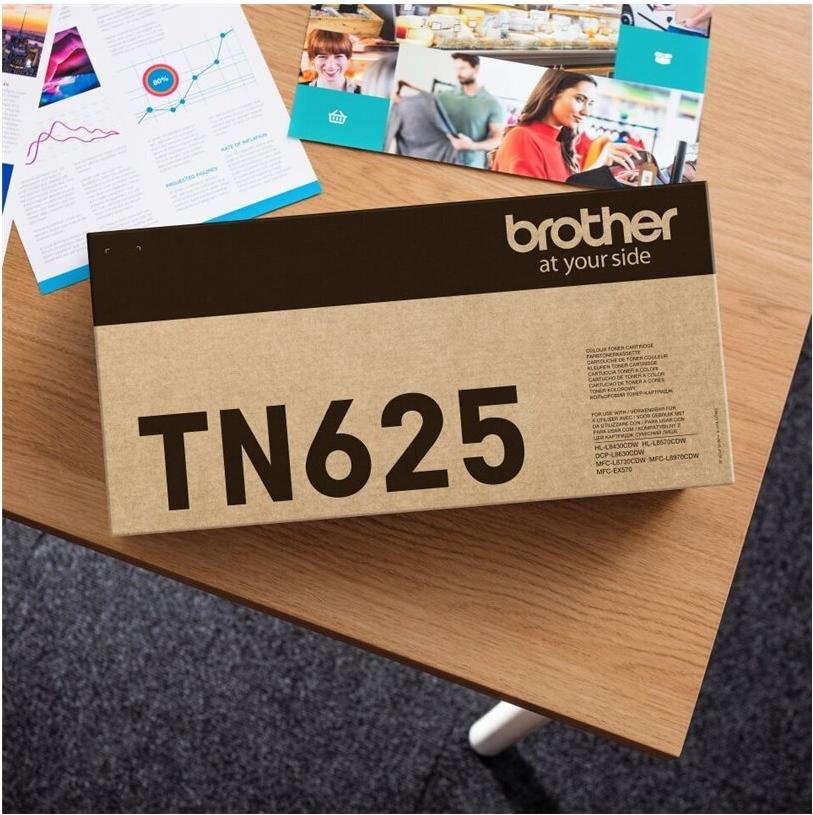 Brother TN-625Y Toner Gelb (1.800 Seiten ISO/IEC 19798) (TN625Y)