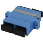 LWL-Kupplung SC-Buchse/SC-Buchse 9/125u Singlemode duplex PVC OS2 Keramikhülse (S215447)