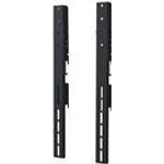 SMS Presence VESA 600 Bars, PR210201, Vertikale Erweiterung auf 600mm, VESA Adapter zur Montage großer Displays oder, im Portrait für SMS Presence/Func Mobile Motorized, belastbar bis 120 KG, VESA 800 x600 mm,, schwarz (PR210201)