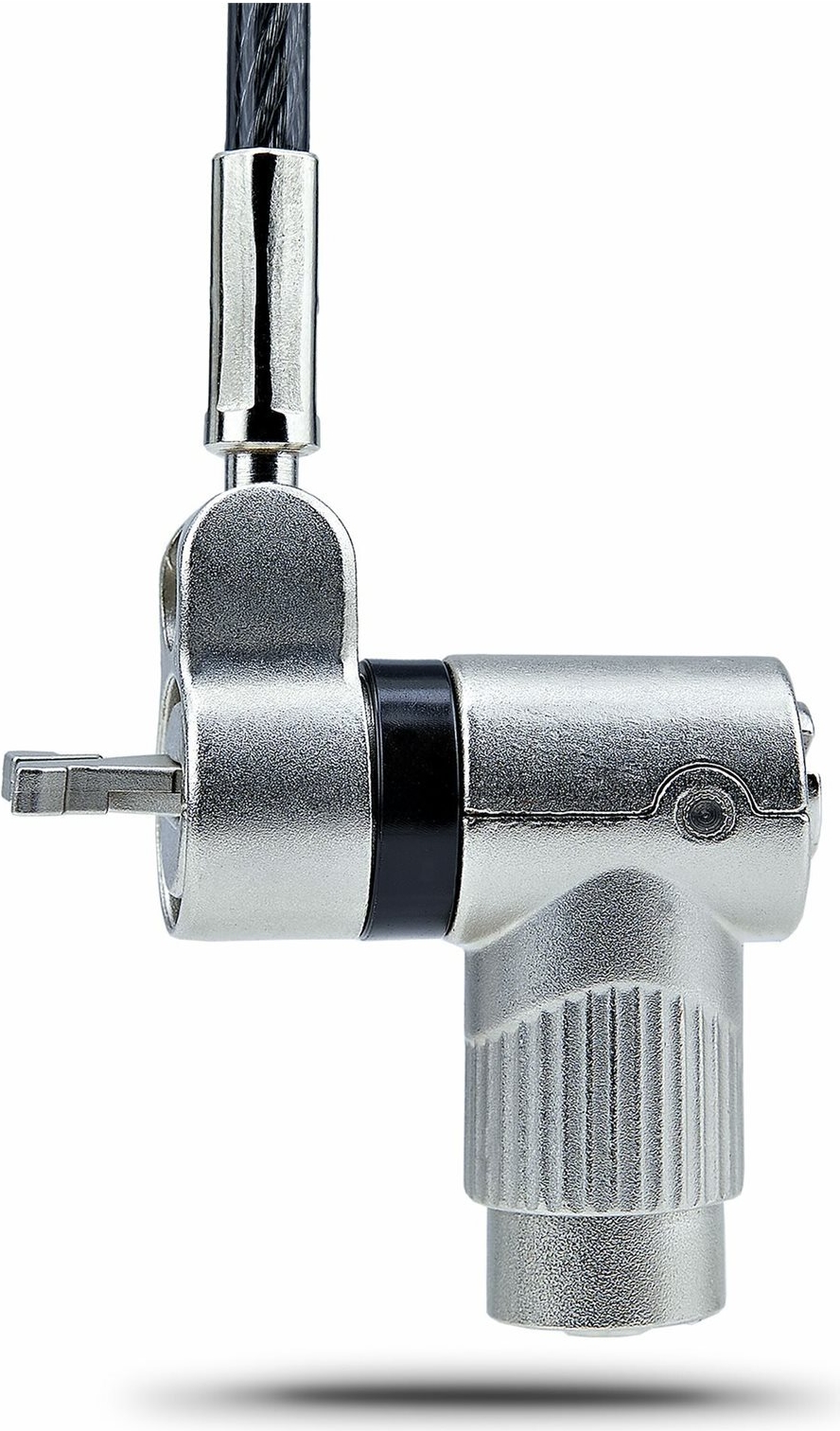 StarTech.com 25-Pack Universal Laptop Lock 6.6ft (2m), Master Keyed Locking Cable, Computer Security, Compatible w/Noble Wedge/Nano/K-Slot, Anti-Theft Cut-Resistant Cable (UNIVMK25-LAPTOP-LOCK)