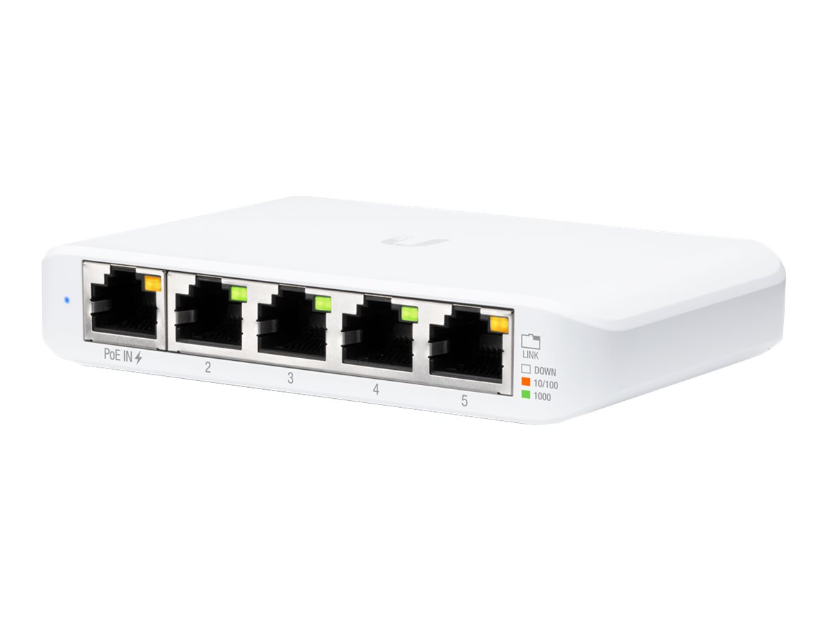 Ubiquiti UniFi USW Flex Mini Managed Switch 5 Ports Weiß