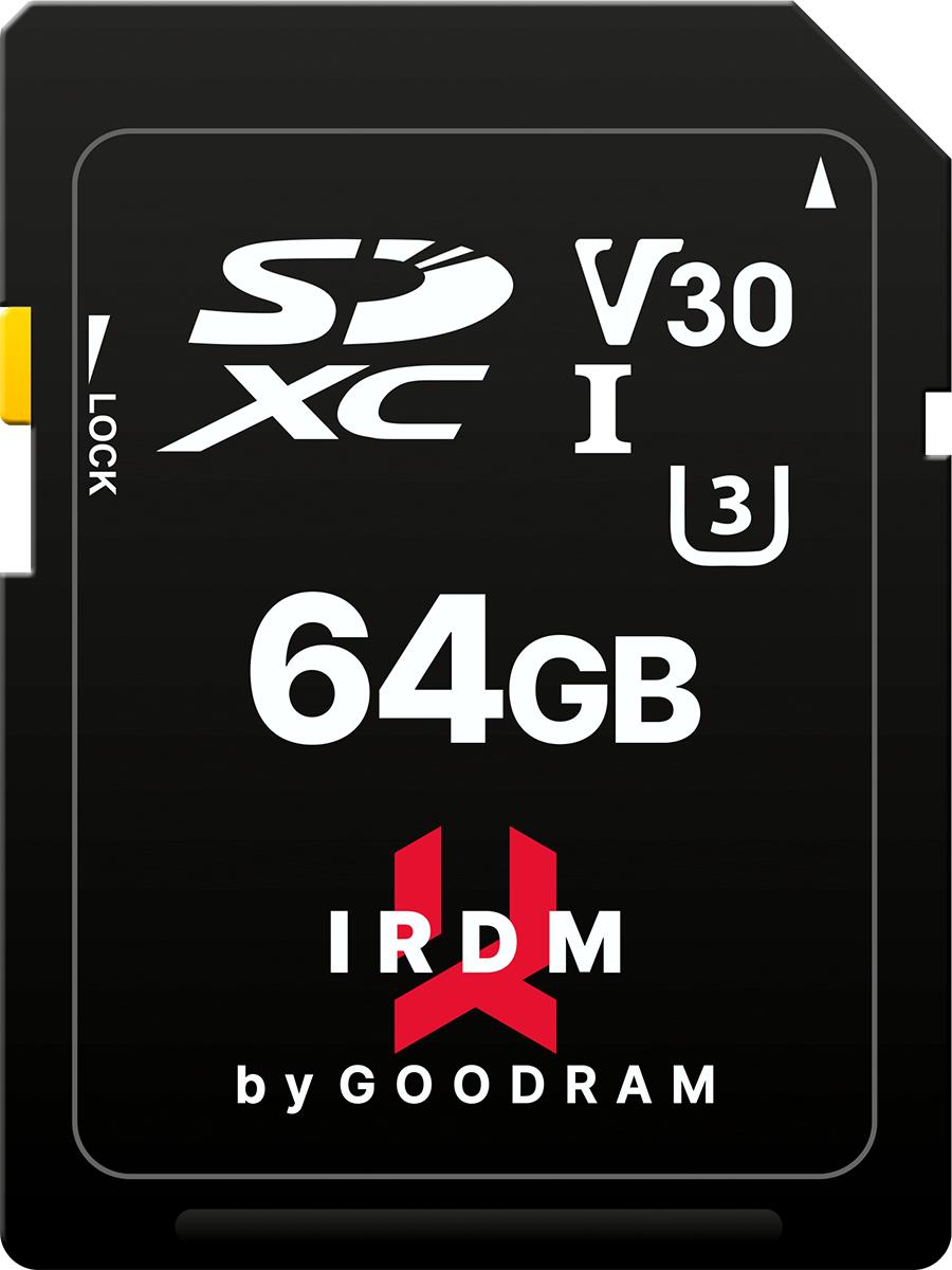 Goodram IRDM 64 GB SDXC (IR-S3A0-0640R12)