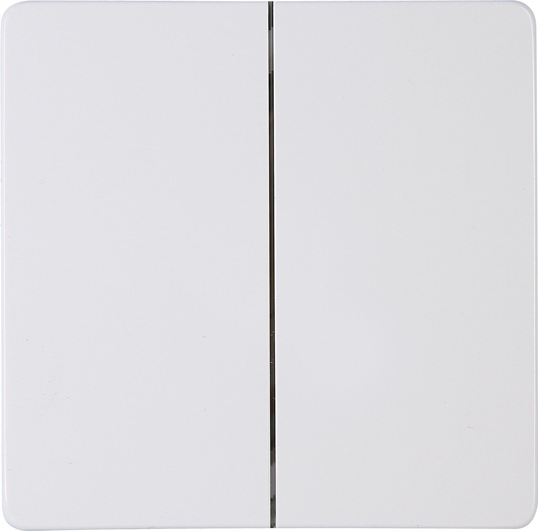 Kopp 334402008. Steuerung: Knöpfe, Produktfarbe: Weiß, Gehäusematerial: Thermoplast (334402008)