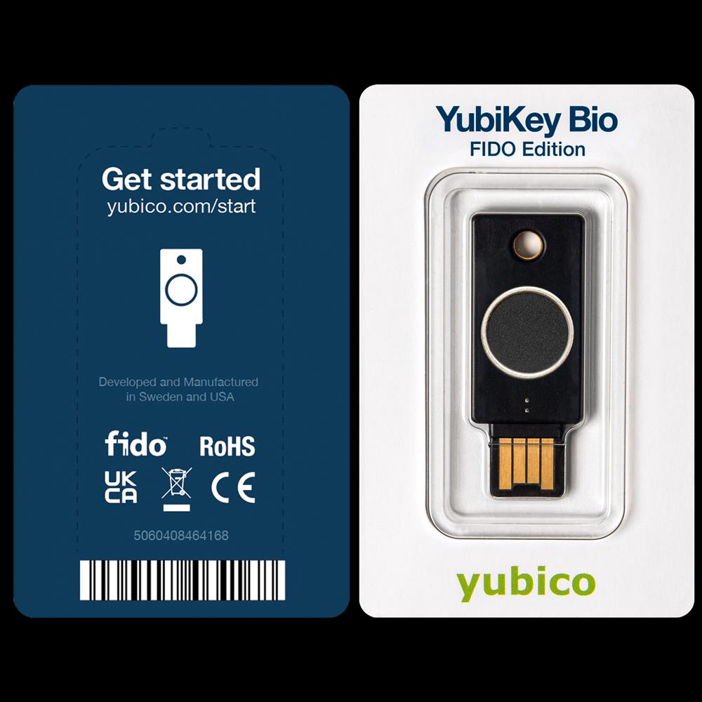 Yubico YubiKey Bio FIDO Edition USB-Sicherheitsschlüssel 5060408464168
