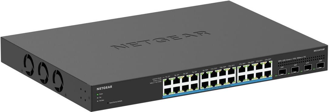 Netgear MS324TXUP 24 x 1G/2.5G Multi-Gigabit Ultra60 PoE++ Ethernet ports with 720W Total (MS324TXUP-100EUS)