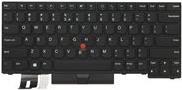 Lenovo Primax - Ersatztastatur Notebook - mit Trackpoint - Englisch - Europa - Schwarz - für ThinkPad P14s Gen 1, P14s Gen 2, T14 Gen 1, T14 Gen 2 (5N20V44037)