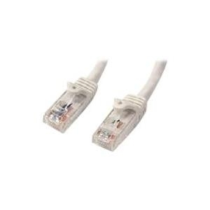 StarTech.com Gigabit Snagless RJ45 UTP Cat6 Patch Cable Cord (N6PATC1MWH)