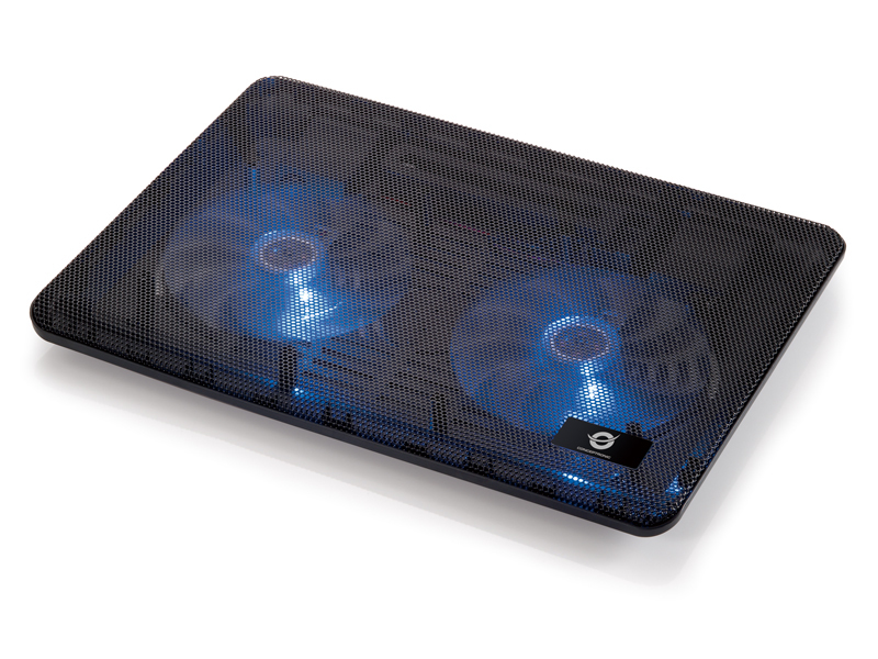Conceptronic CNBCOOLPAD2F Notebook-Kühlpad 15,6" Schwarz
