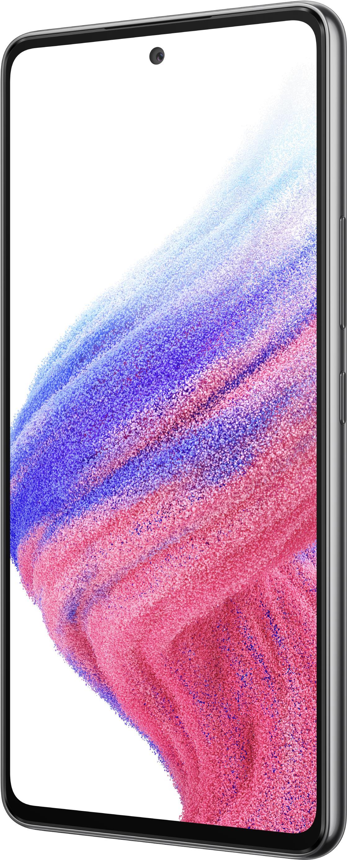 Samsung Galaxy A53 5G SM-A536B 16,5 cm (6.5" ) Hybride Dual-SIM Android 12 USB Typ-C 6 GB 128 GB 5000 mAh Schwarz (SM-A536BZKNEUB)