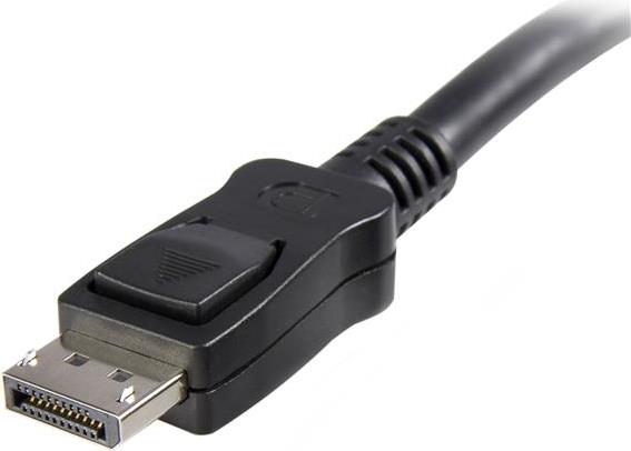 StarTech.com DisplayPort 1,2 cable with latches (DISPLPORT10L)