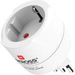 SKROSS Europe to Switzerland Italy Braz Single adapter (1.500272C-E)