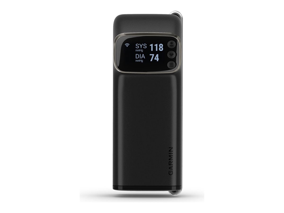 Garmin Index BPM Blutdruckmessgerät Bluetooth Wi-Fi Schwarz