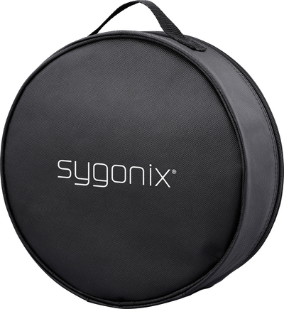 Sygonix SY-6797958 Strom Kabeltasche Schwarz (SY-6797958)
