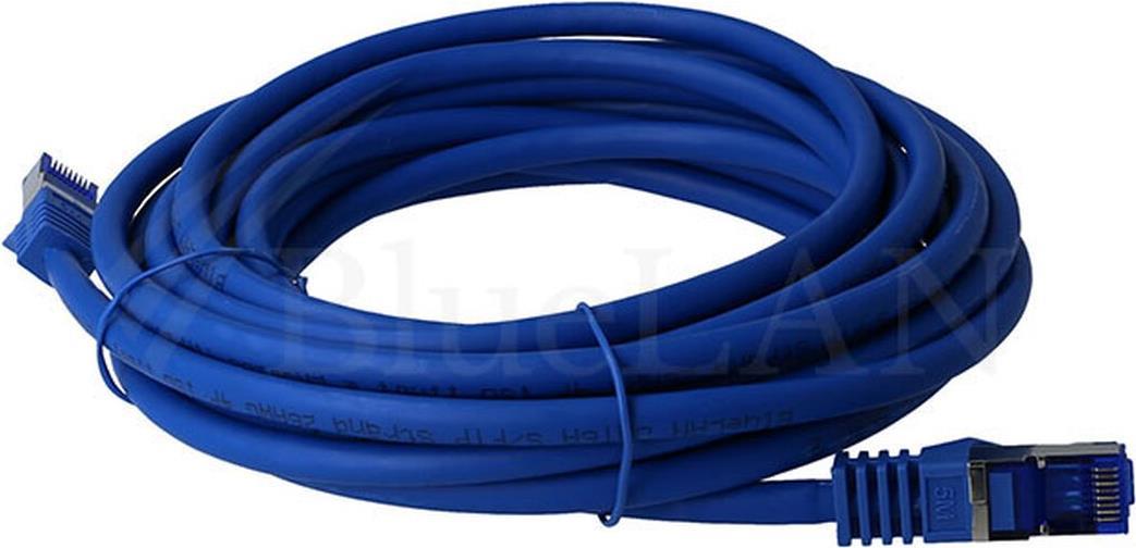 BlueOptics BLPCB6A5M Netzwerkkabel Blau 5 m Cat6a S/FTP (S-STP) (BLPCB6A5M)