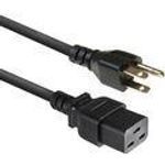 ACT AK5445 Stromkabel Schwarz 1,8 m C19-Koppler (AK5445)