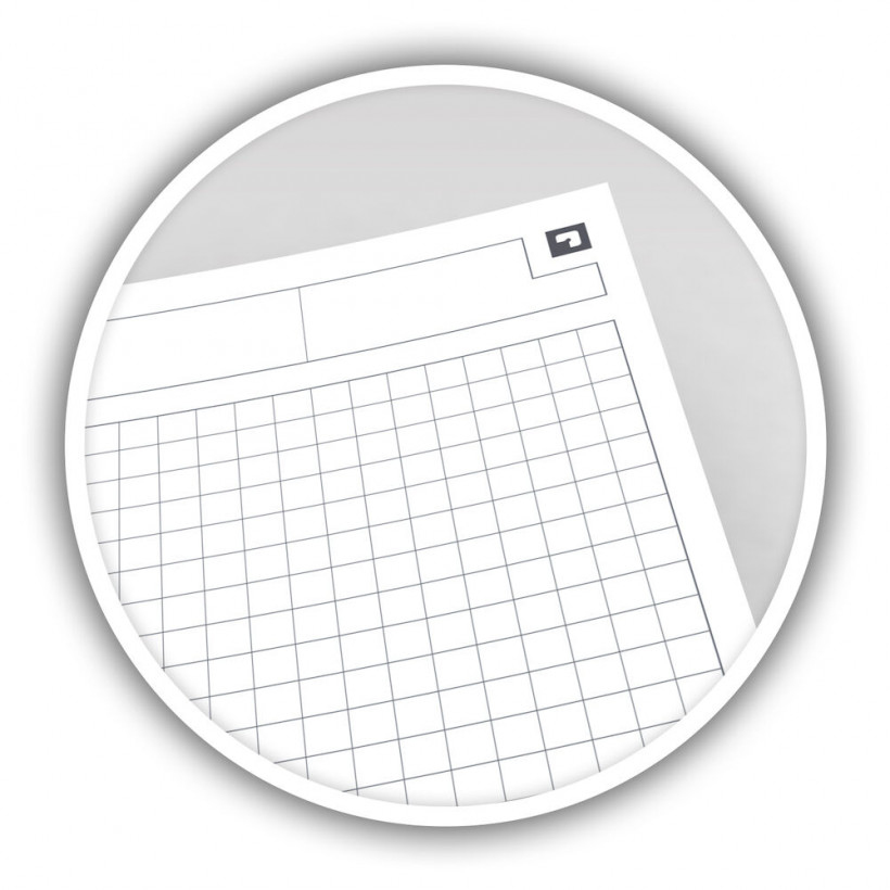 Oxford International MEETINGBOOK Collegeblock A5 kariert Grau