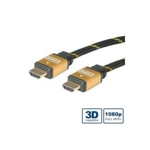 ROLINE Gold HDMI High Speed Cable with Ethernet (11.88.5502)
