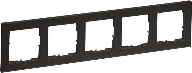 Legrand SEANO+5-fach Rahmen in765485der Farbausführung Anthrazit (765485)