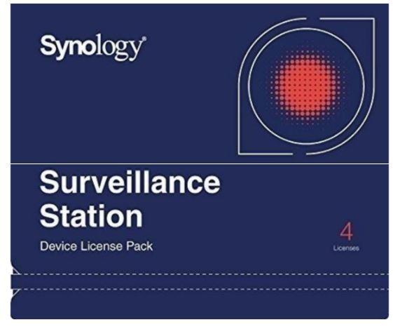 Synology Camera License Pack (DEVICE LICENSE (X 4))