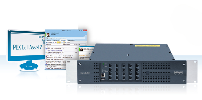 Auerswald COMpact 5200R IP-PBX Rack-montierbar Schwarz