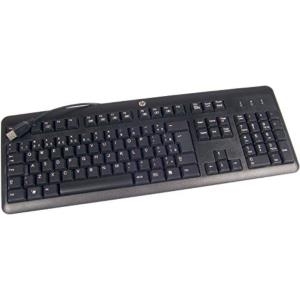 HP 672647-033 USB QWERTY UK Englisch Schwarz Tastatur (672647-033)