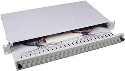 EFB-Elektronik Spleißbox ST 50/125µ OM3 ausziehbar 12 Pigtails/12 Kuppl. Hersteller: EFB Elektronik (B71006.12OM3)