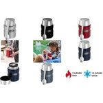 THERMOS Speisegefäß STAINLESS KING, 0,47 Liter, eisgrau doppelwandiger Edelstahl mit Vakuumisolierung, - 1 Stück (4001.336.047)