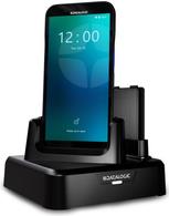 Datalogic Lade- und Kommunikationsstation Lade- und Kommunikationsstation, Schnittstellen: Ethernet, USB-C, lädt bis zu ein Gerät und ein Ersatzakku, separat bestellen: Netzteil und Netzkabel, passend für: Memor 12/17 (94A150123)