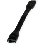 ROLINE 11.02.9079 USB Kabel 0,11 m USB 3.2 Gen 2x2 USB C Schwarz (11.02.9079)