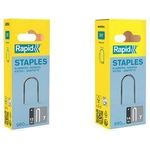 Rapid Kabelklammern Typ 7, 12 mm, galvanisiert mit Sägeanschnitt, Flachdrahtklammern speziell für - 1 Stück (40109523)