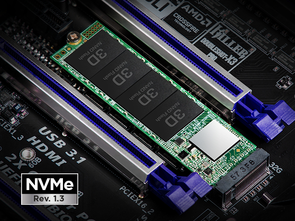 Transcend 112S MTE112S 256 GB SSD M.2 2280 PCIe 3.0 x4 NVMe