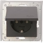 Schutzkontakt-Steckdose Anthrazit 954015008 (954015008)